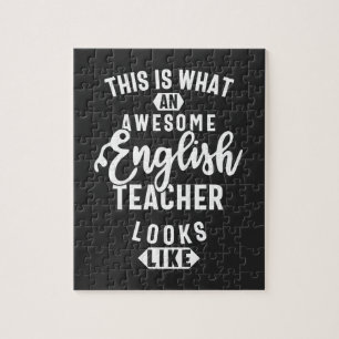 Puzzle Professeur d'anglais, Funny professeur d'anglais