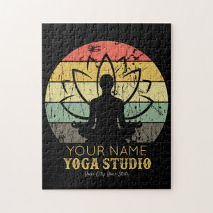 Puzzle Professeur de Fitness Yoga Studio Personnalisé Gur