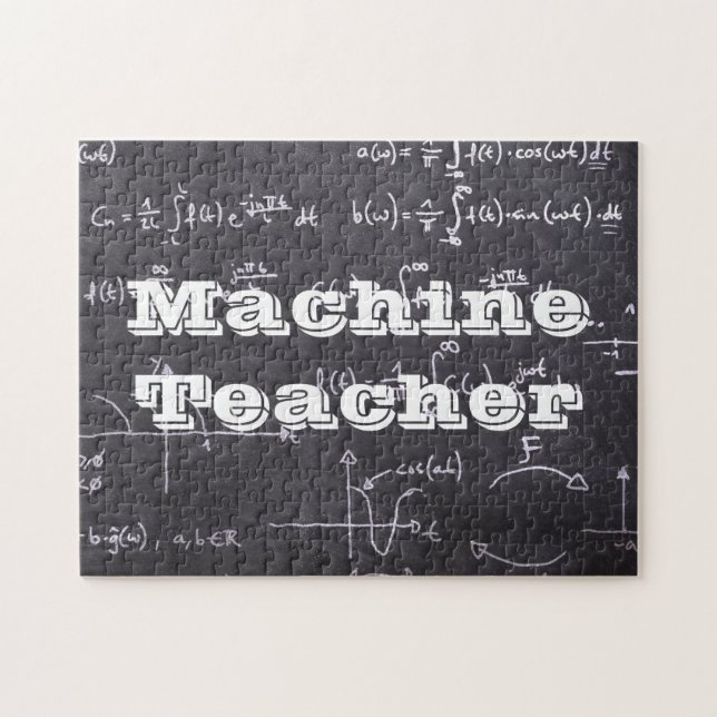 Puzzle Professeur de machine (Horizontal)