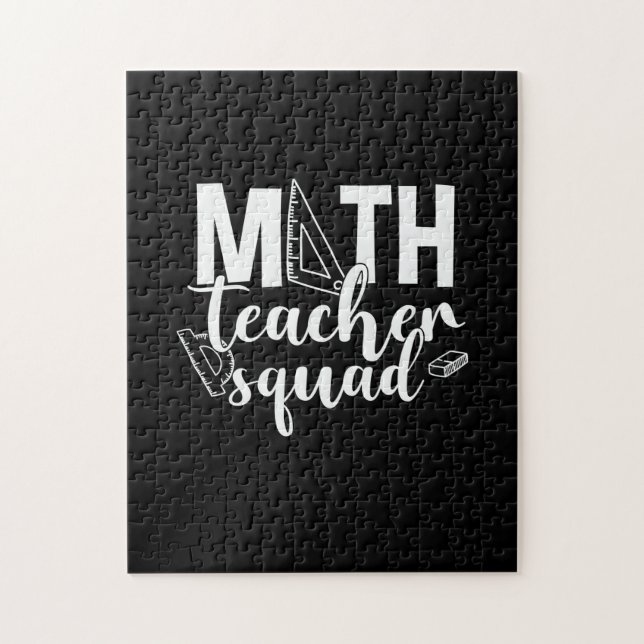 Puzzle Professeur de mathématiques Équipe d'enseignants d (Vertical)