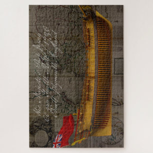 Puzzle Profil de peinture du navire Jersey