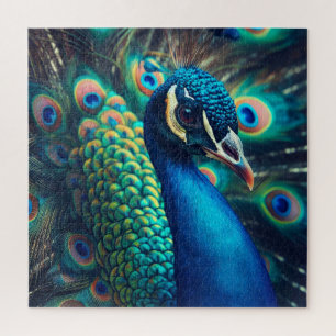 Puzzle Profil Peacock