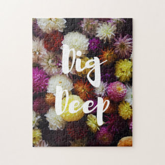 Puzzle profond de fouille