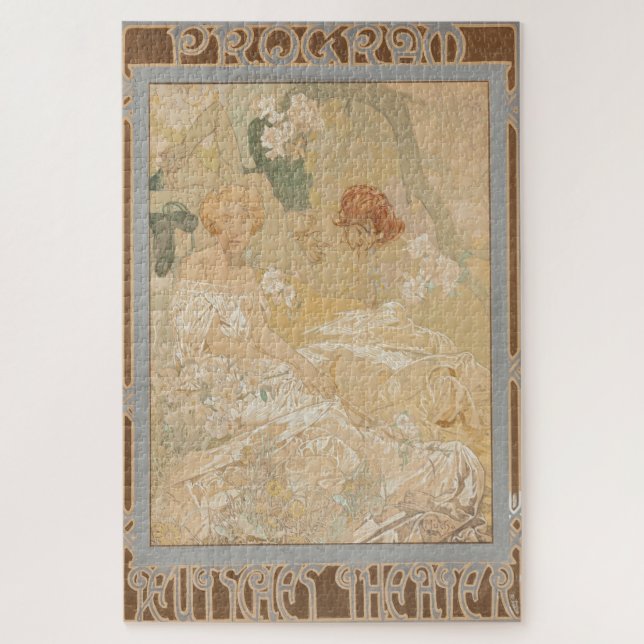 Puzzle Programme de théâtre Deutsches Schauspiel-Haus par (Vertical)