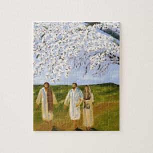 Puzzle Promenade avec Jésus
