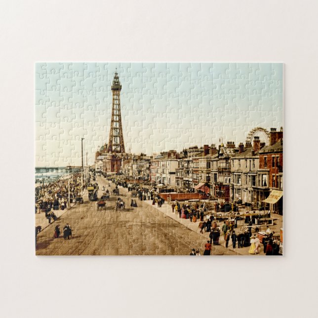 Puzzle Promenade Blackpool Lancashire England Beach (Horizontal)