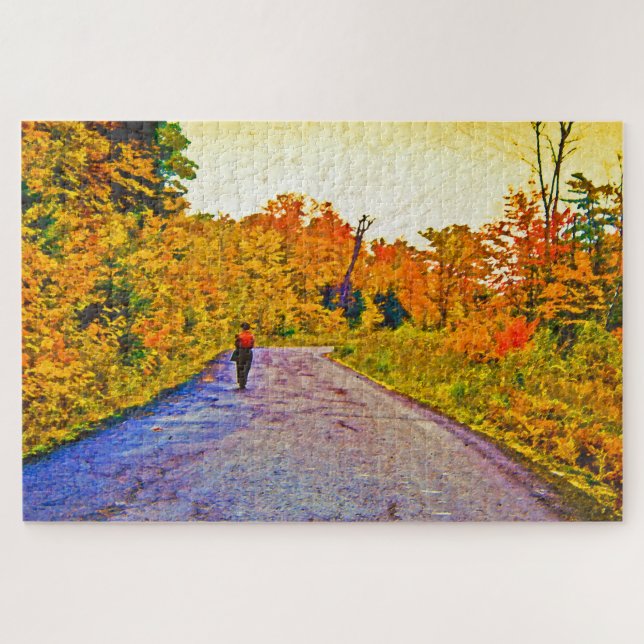 Puzzle Promenade d'automne (Horizontal)