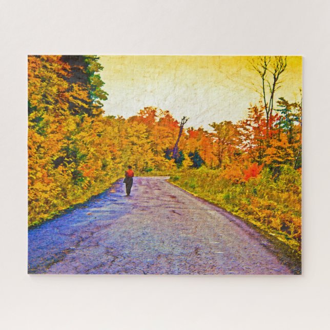 Puzzle Promenade d'automne (Horizontal)