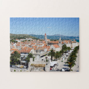 Puzzle Promenade du front de mer de Trogir - Dalmatie, Cr