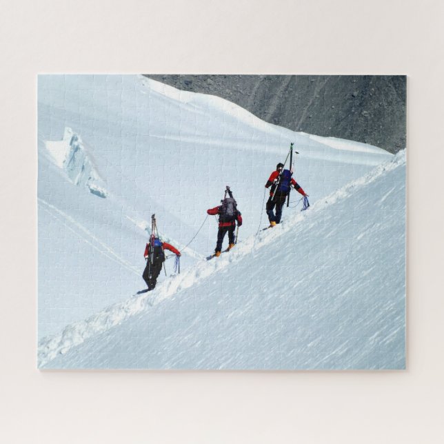 Puzzle Promenade sur le Mont Blanc (Horizontal)