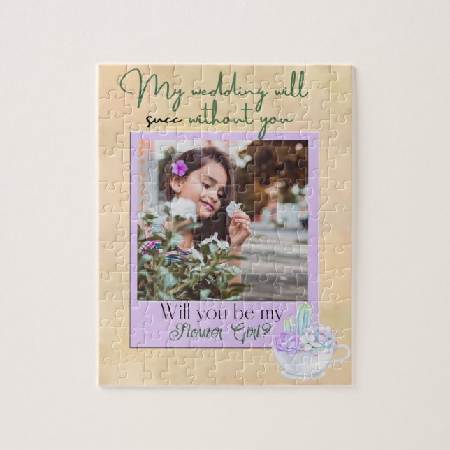 Puzzle Proposition vintage de Fleur Botanique (Vertical)