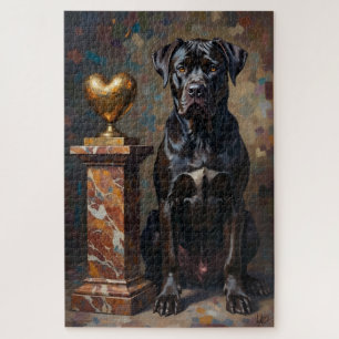Puzzle Protecteur de cœur de chien Cane Corso pour la Sai