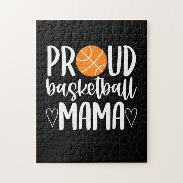 Puzzle Proud Basketball Mama (Vertical)