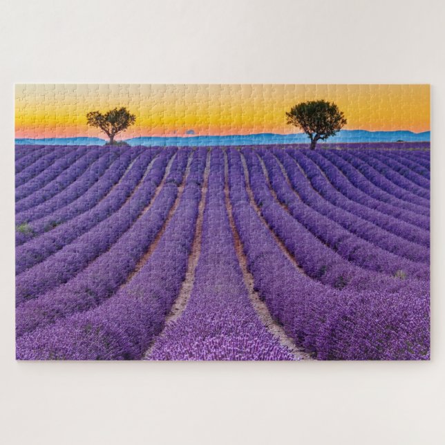 Puzzle Provence, France.Plateau de Valensole. (Horizontal)