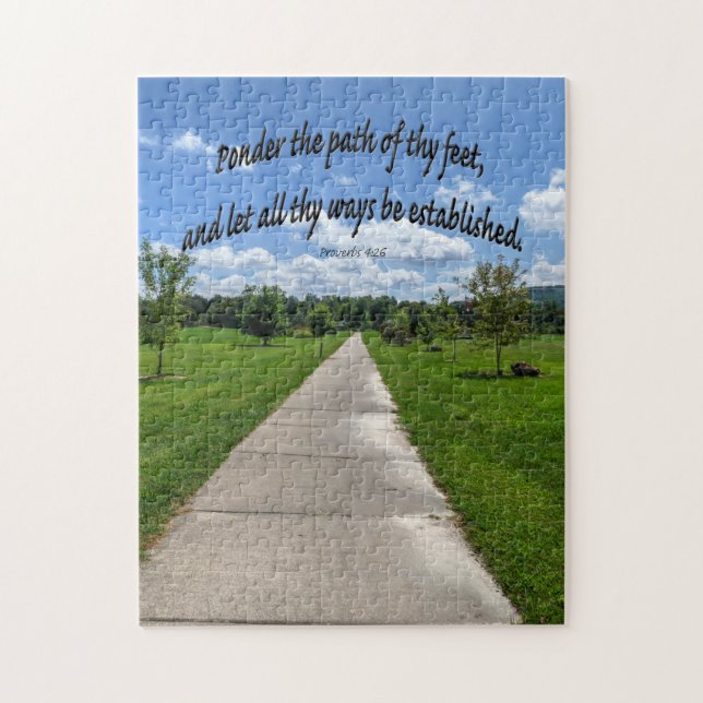 Puzzle Proverbes 4:26 (Vertical)