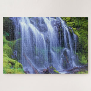 Puzzle Proxy Falls dans les montagnes centrales de la cha