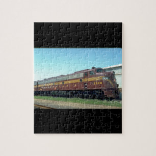 Puzzle PRR EMD E-7AA #4222_Trains réglé