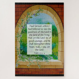 Puzzle Psaume 27:13-14