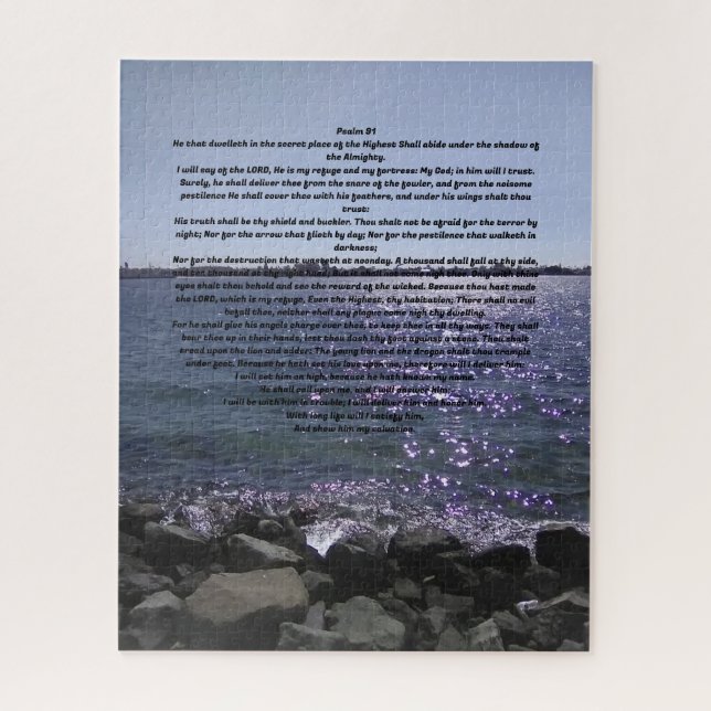 Puzzle Psaume 91 Oceanview (Vertical)
