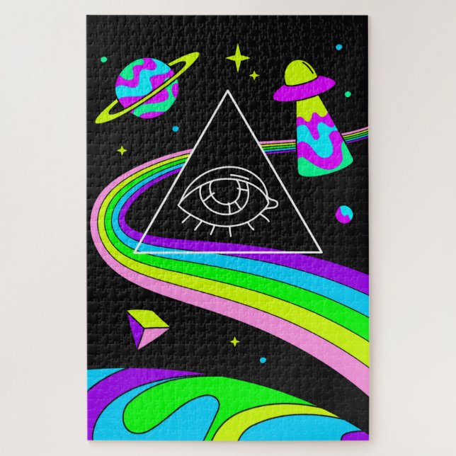 Puzzle Psychedelic Spaces Out  (Vertical)