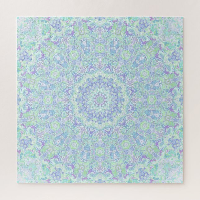 Puzzle Psychédélique couleur Ornate Hippie Mandala (Vertical)