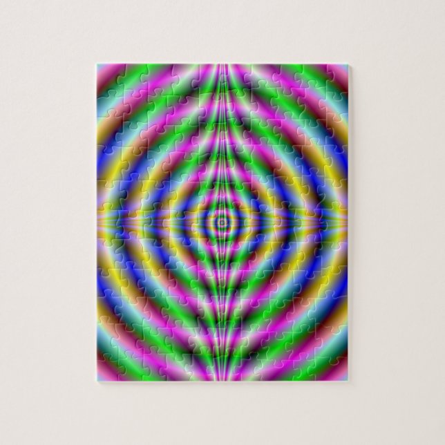 Puzzle Psychédélique Neon Eye (Vertical)