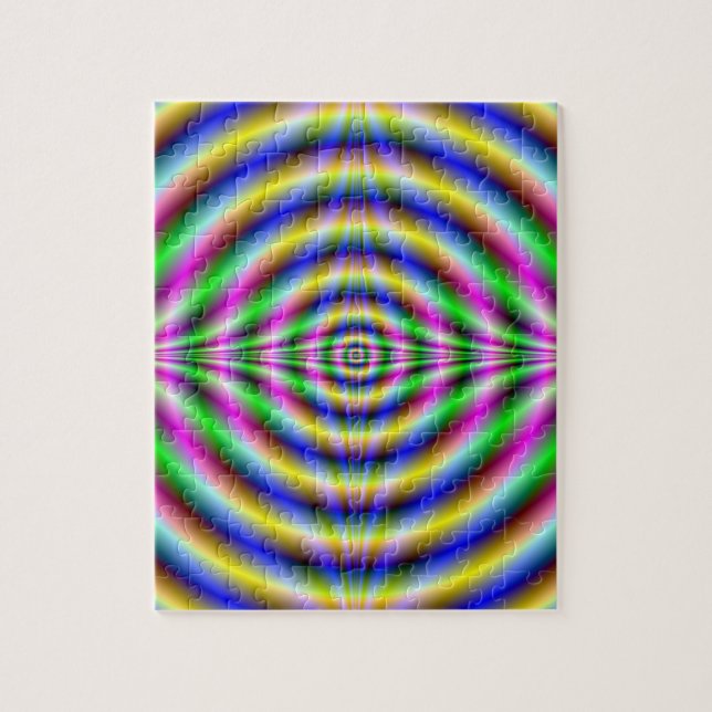 Puzzle Psychédélique Neon Eye (Vertical)