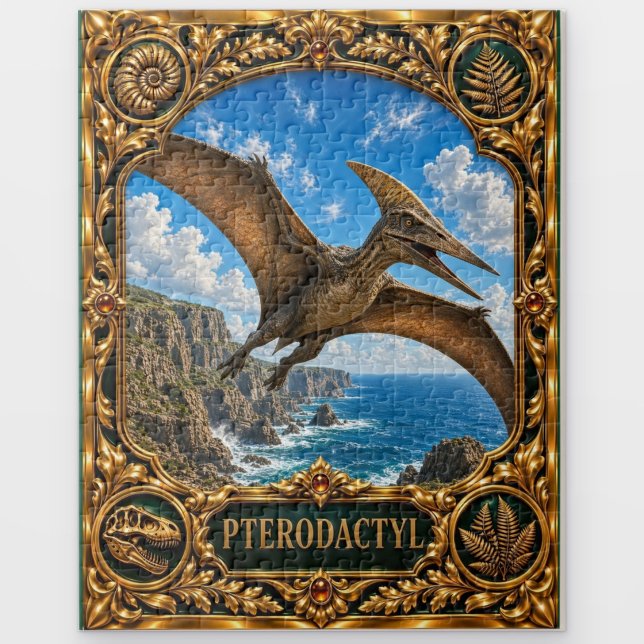 Puzzle Ptérodactyle, Art de Joaillerie Héritée (Créateur téléchargé)