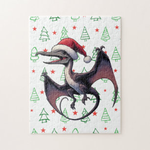Puzzle Pterodactyle de Noël