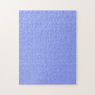Puzzle publicité bleue pastel personnalisée de couleur un