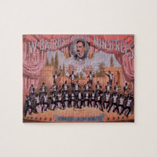 Puzzle Publicité pour 'des troubadours de Famous d'I.W.