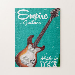 Puzzle Publicité pour guitare électronique vintage