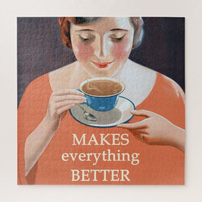 Puzzle Publicité Vintage pour le thé - Améliore (Vertical)