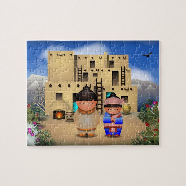 Puzzle Pueblo (Horizontal)