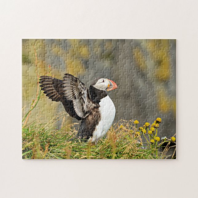 Puzzle Puffin (Horizontal)