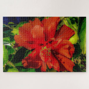 Puzzle Puissance des fleurs rouges