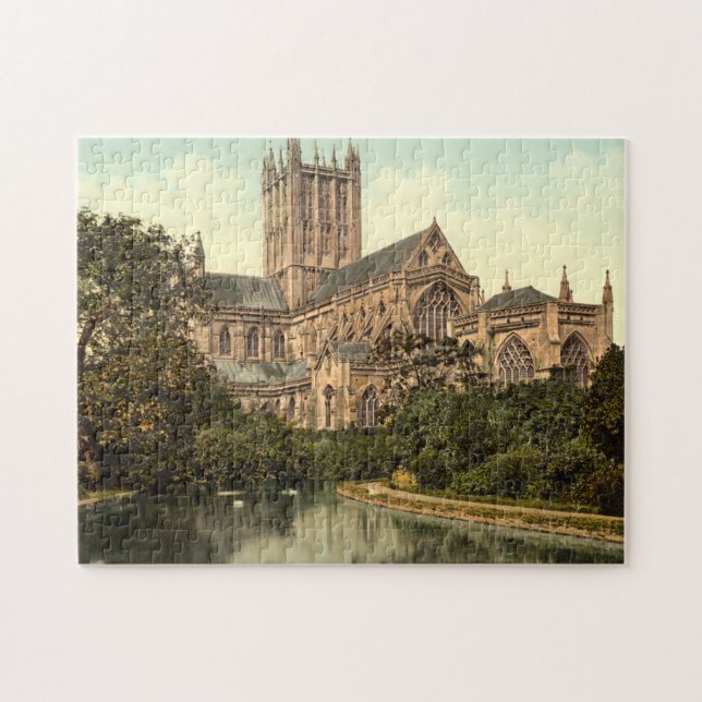 Puzzle Puits cathédrale, Somerset, Angleterre (Horizontal)