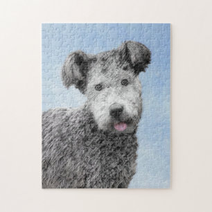 Puzzle Pumi Peinture - Cute Original Chien Art