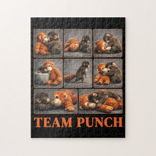 Puzzle Punch Bébé Singe