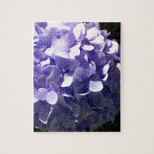 Puzzle Purple  Hydrangea (Vertical)