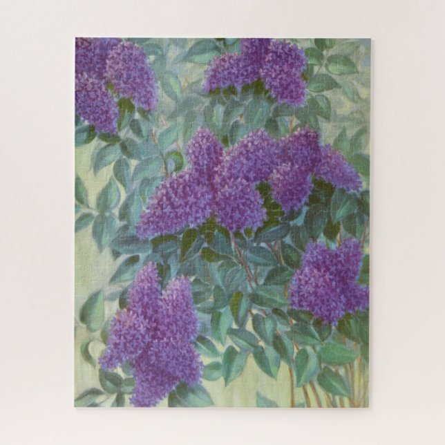 Puzzle Purple Lilac par Cargill, 1937 (Vertical)