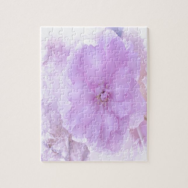 Puzzle Purple Pansy (Vertical)