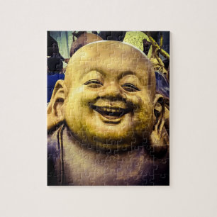 Puzzle Put on a Happy Face - Buddha - 8x10 - 110 pc