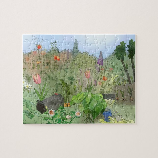 Puzzle Puzzel âge jardin (Horizontal)