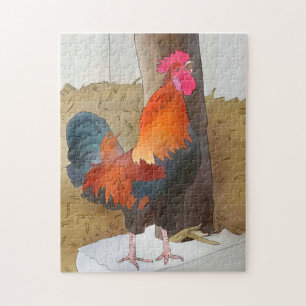 Puzzle Puzzel coq
