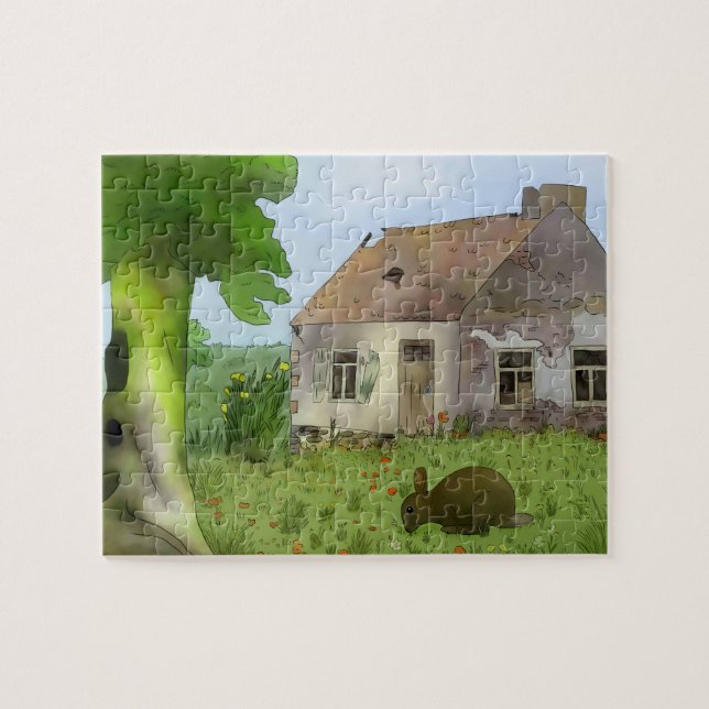 Puzzle Puzzel personnes âgées la maison (Horizontal)