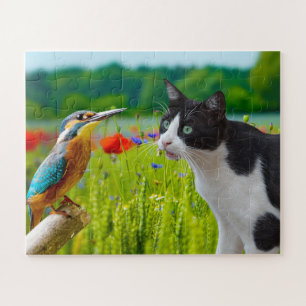 Puzzle Puzzle-Cat & Bird