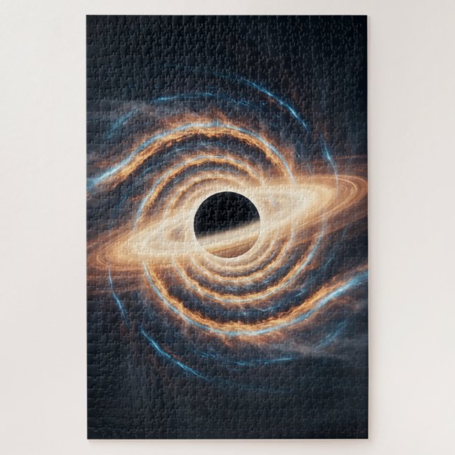 Puzzle “Puzzle du trou noir vortex cosmique – 1014 pièces (Vertical)