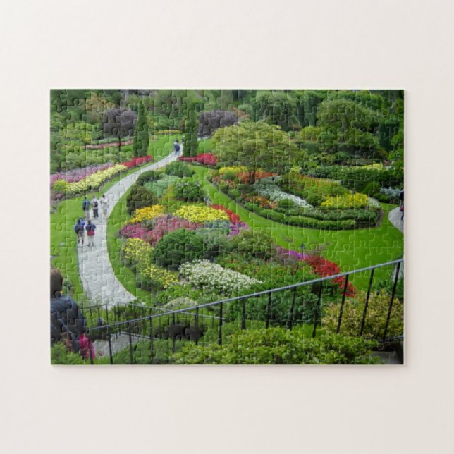 Puzzle Puzzle, flower garden (Horizontal)