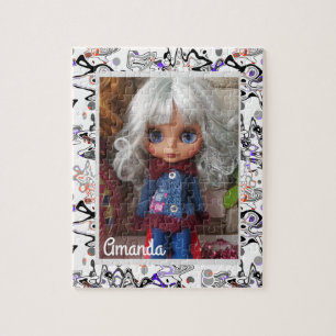 Puzzle, puzzle mignon, poupée